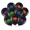 Balony na halloween czarne dynie dekoracja 30 cm 9x